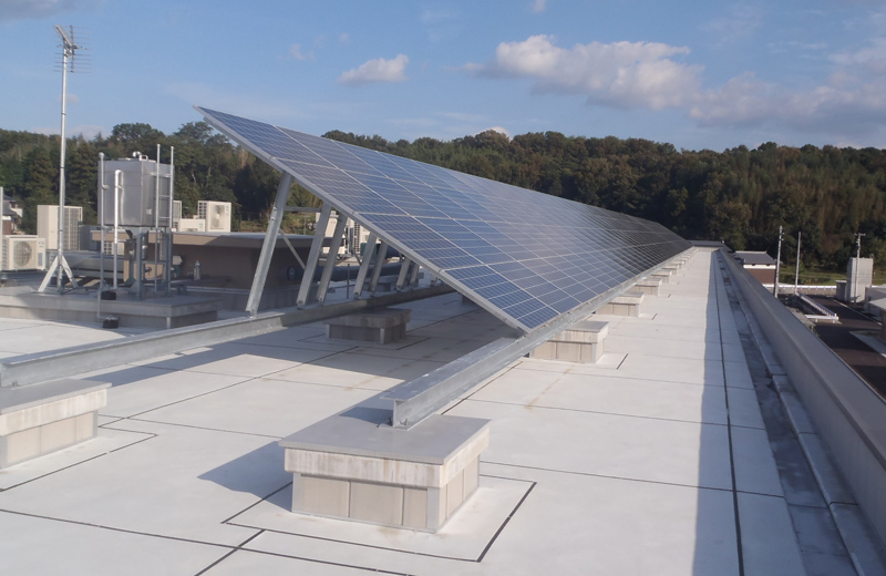 農業試験場太陽光発電システム設置工事