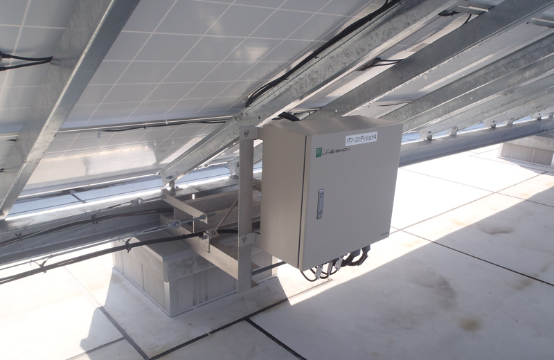 農業試験場太陽光発電システム設置工事