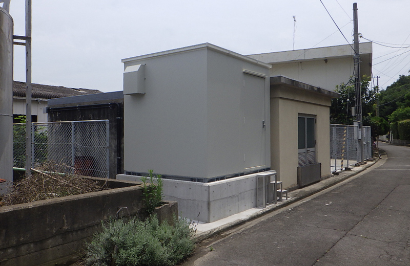 小手島受水地電気設備工事