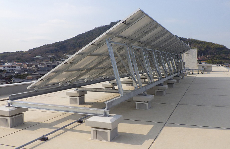 坂出高校太陽光発電設備工事