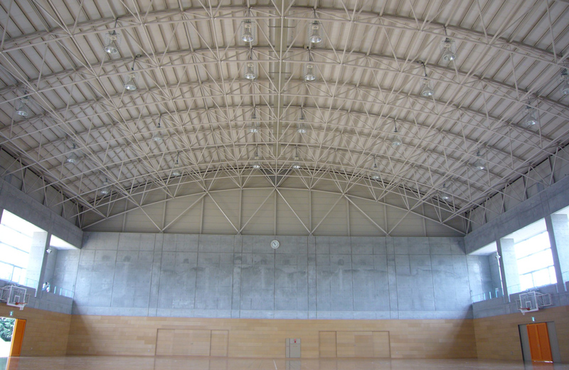 善通寺第一高校体育館改築電気設備工事